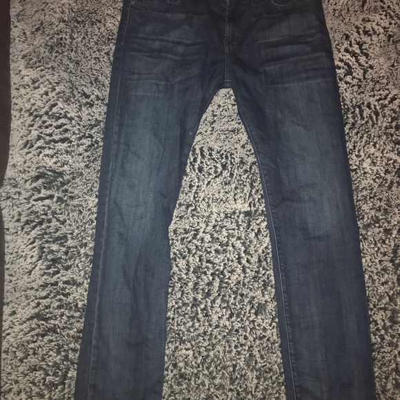 For all mankind straight blue jeans size 33 - Picture 4 of 4